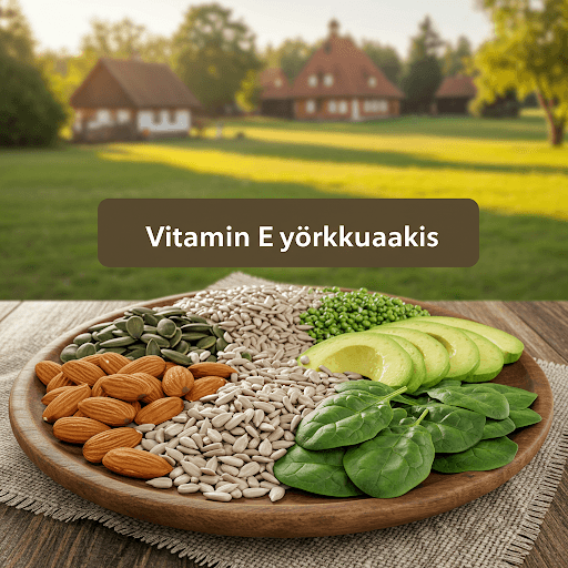 Vitaminas E: daugiau nei tik antioksidantas