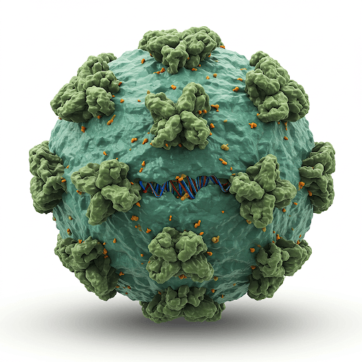 Herpes virusas: nematomas, bet galingas priešas
