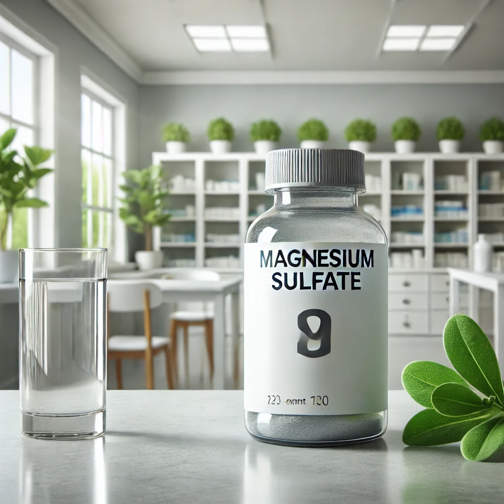 Magnio sulfatas: natūralus mineralas ir medicininis stebuklas