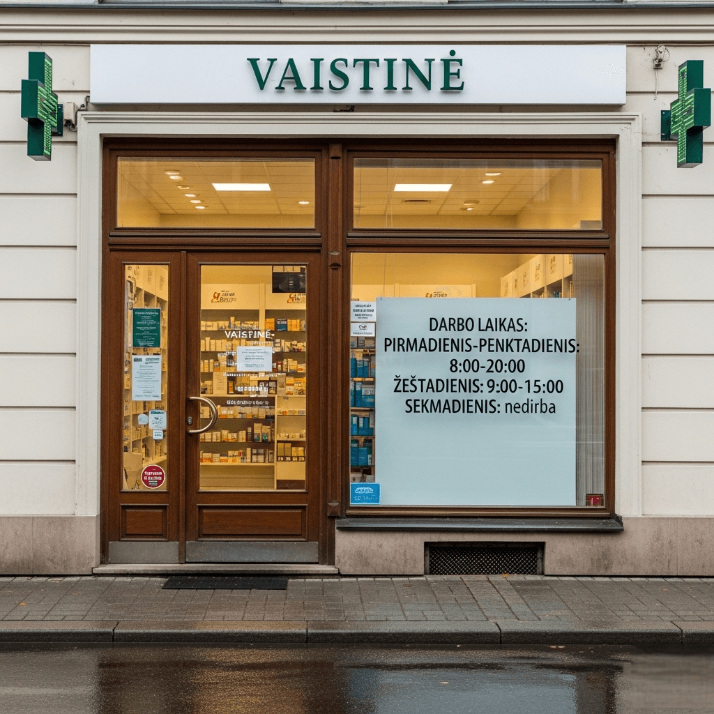 Gintarinė Vaistinė Darbo Laikas: Išsamus Gidas, Kaip Visada Rasti Atviras Duris