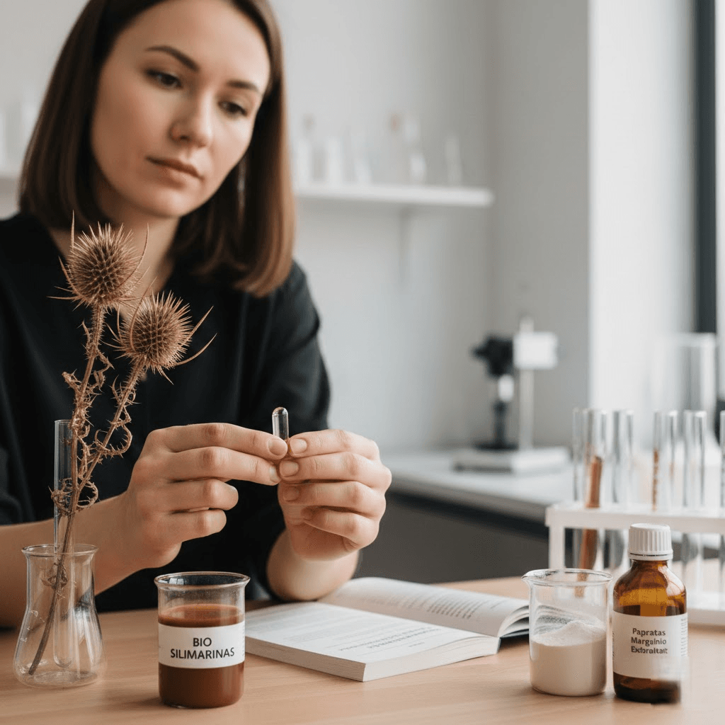 Bio Silimarinas: Kodėl paprasto margainio ekstraktas gali neveikti?