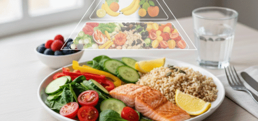 Mitybos piramidė be paslapčių: kaip susidėlioti sveiką lėkštę šiandien