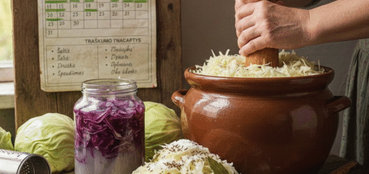 Kopūstų rauginimo kalendorius: tinkamiausias laikas ir traškumo paslaptys