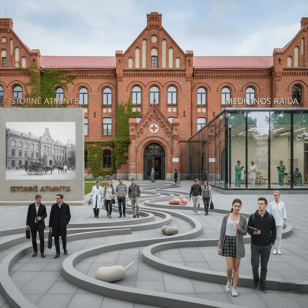 Raudonojo Kryžiaus ligoninė: istorinė atmintis, medicinos raida ir dabarties labirintai