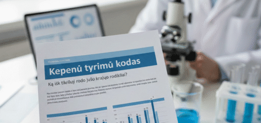 Kepenų tyrimų kodas: Ką iš tikrųjų rodo jūsų kraujo rodikliai?