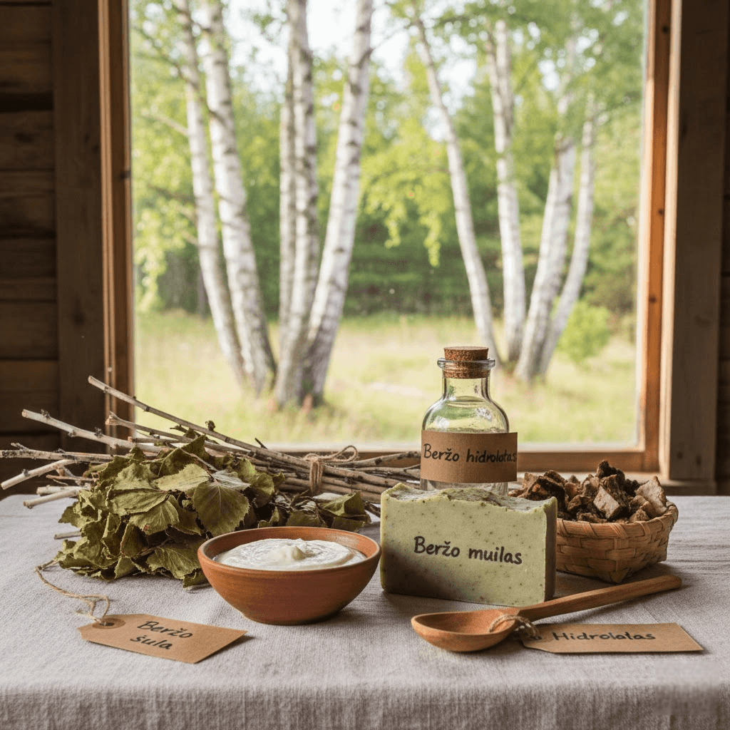 Baltasis Lietuvos auksas: beržo dovanos kūnui ir sielai