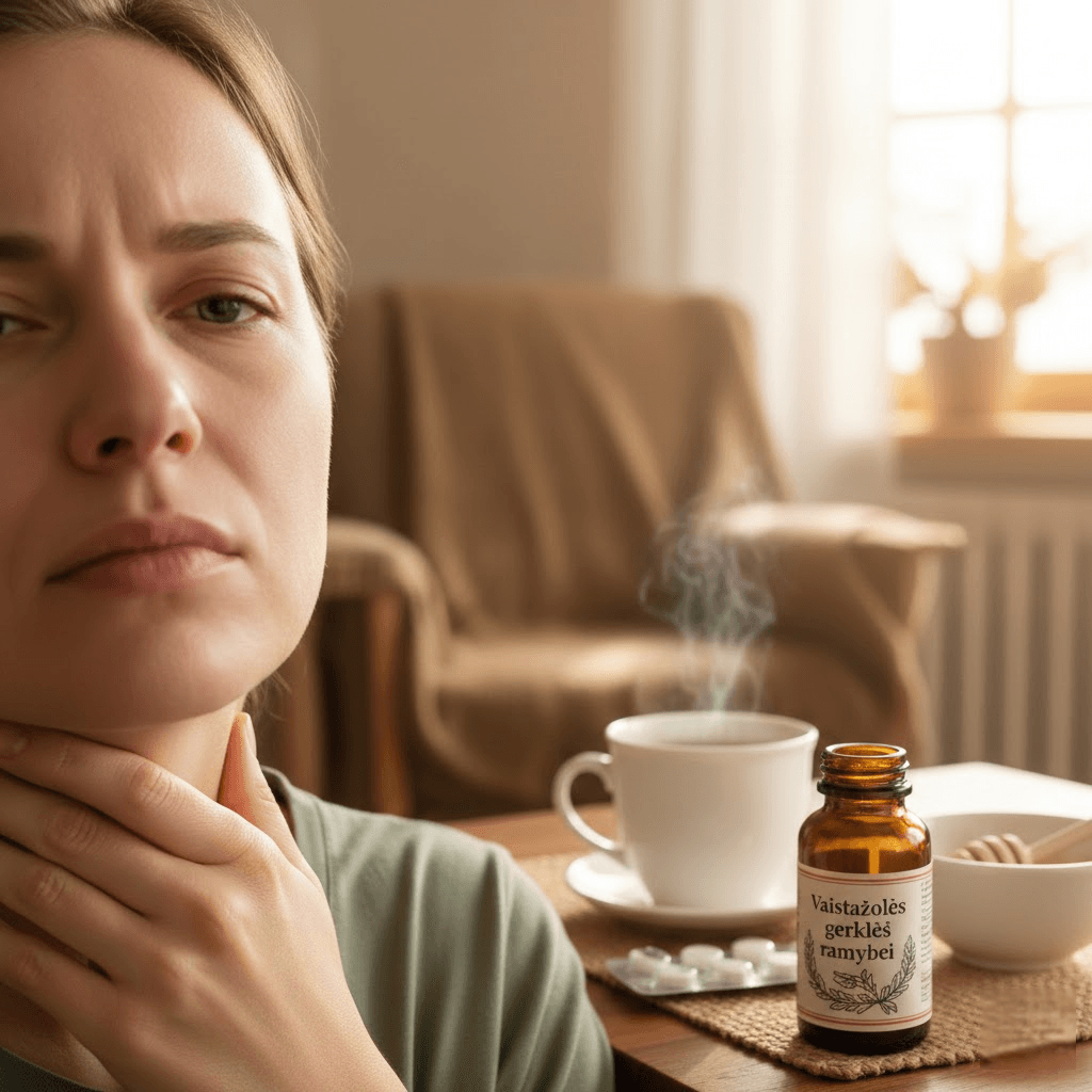 Gerklės kutenimas ir sausas kosulys: kodėl tai vyksta ir kaip susigrąžinti ramybę Gerklės kutenimas ir sausas kosulys: kodėl tai vyksta ir kaip susigrąžinti ramybę