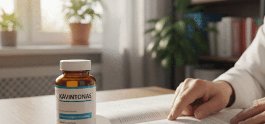 Kavintonas: Kaip veikia šis preparatas ir kam jis iš tikrųjų skirtas?