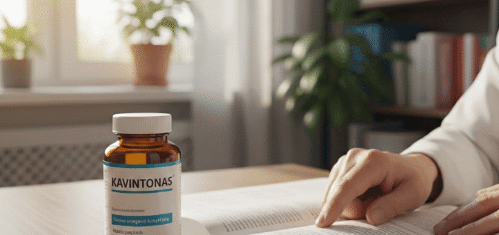 Kavintonas: Kaip veikia šis preparatas ir kam jis iš tikrųjų skirtas?