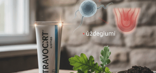 Travocort kremas: Dvigubas smūgis infekcijai ir uždegimui
