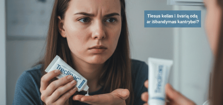 Treclinac gelis: Tiesus kelias į švarią odą ar išbandymas kantrybei?