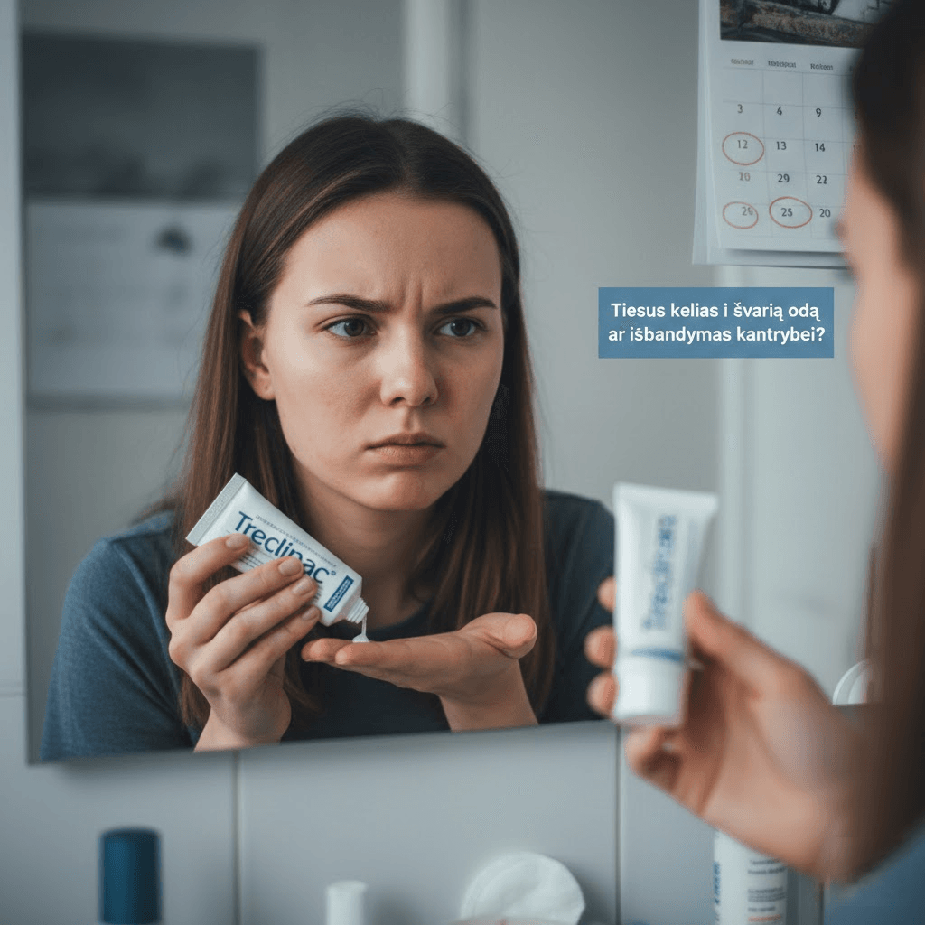 Treclinac gelis: Tiesus kelias į švarią odą ar išbandymas kantrybei?