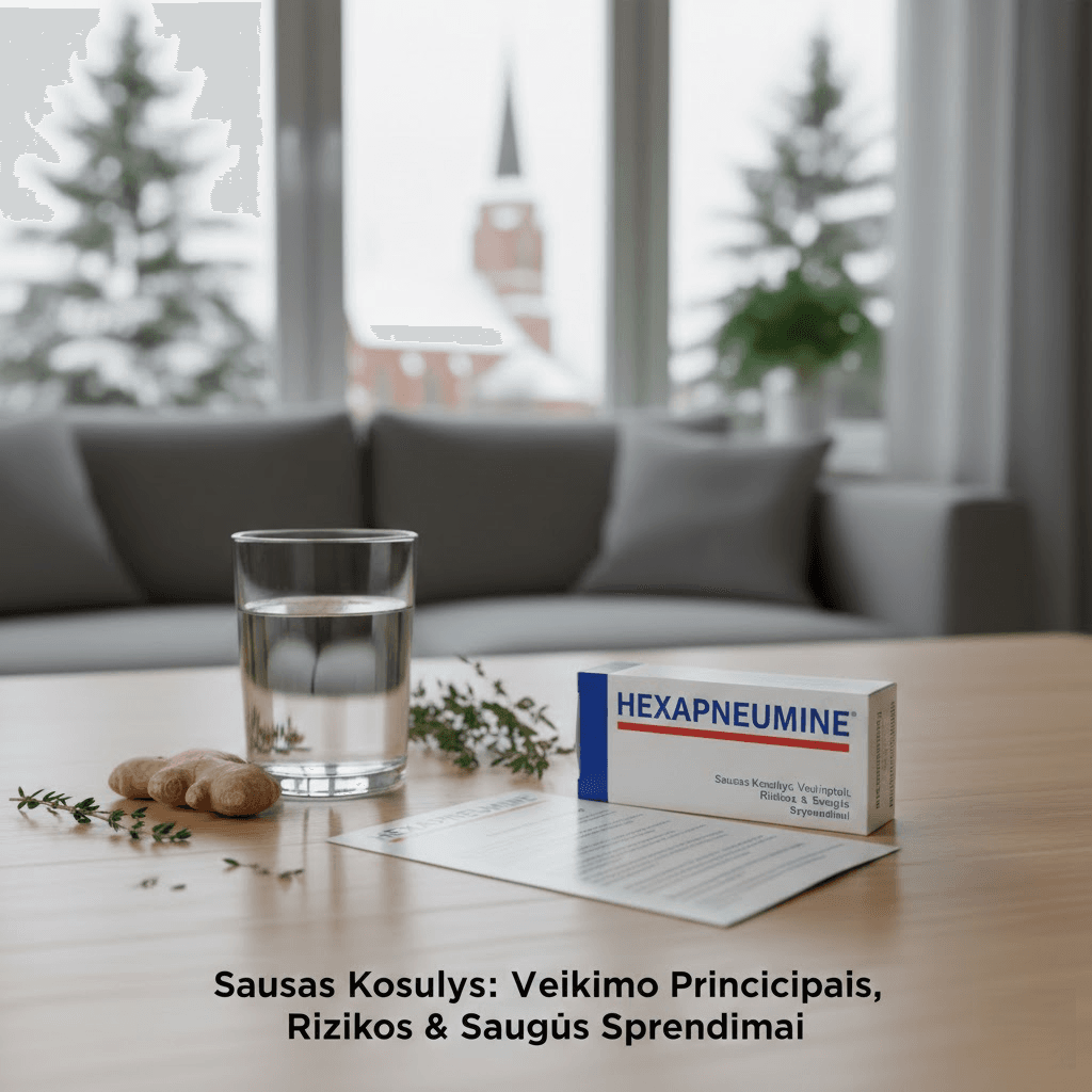 Hexapneumine ir Sausas Kosulys: Veikimo Principai, Rizikos bei Saugūs Sprendimai