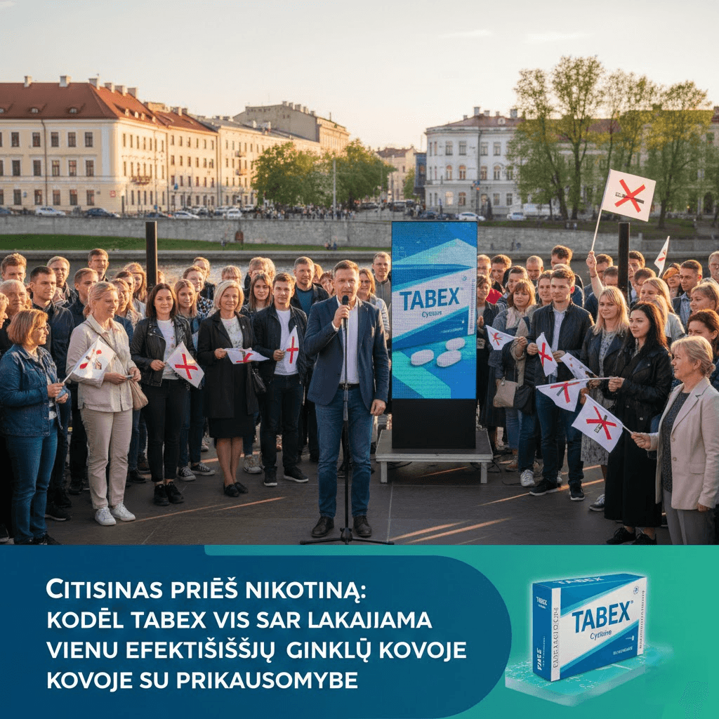 Citisinas prieš nikotiną: Kodėl Tabex vis dar laikomas vienu efektyviausių ginklų kovoje su priklausomybe
