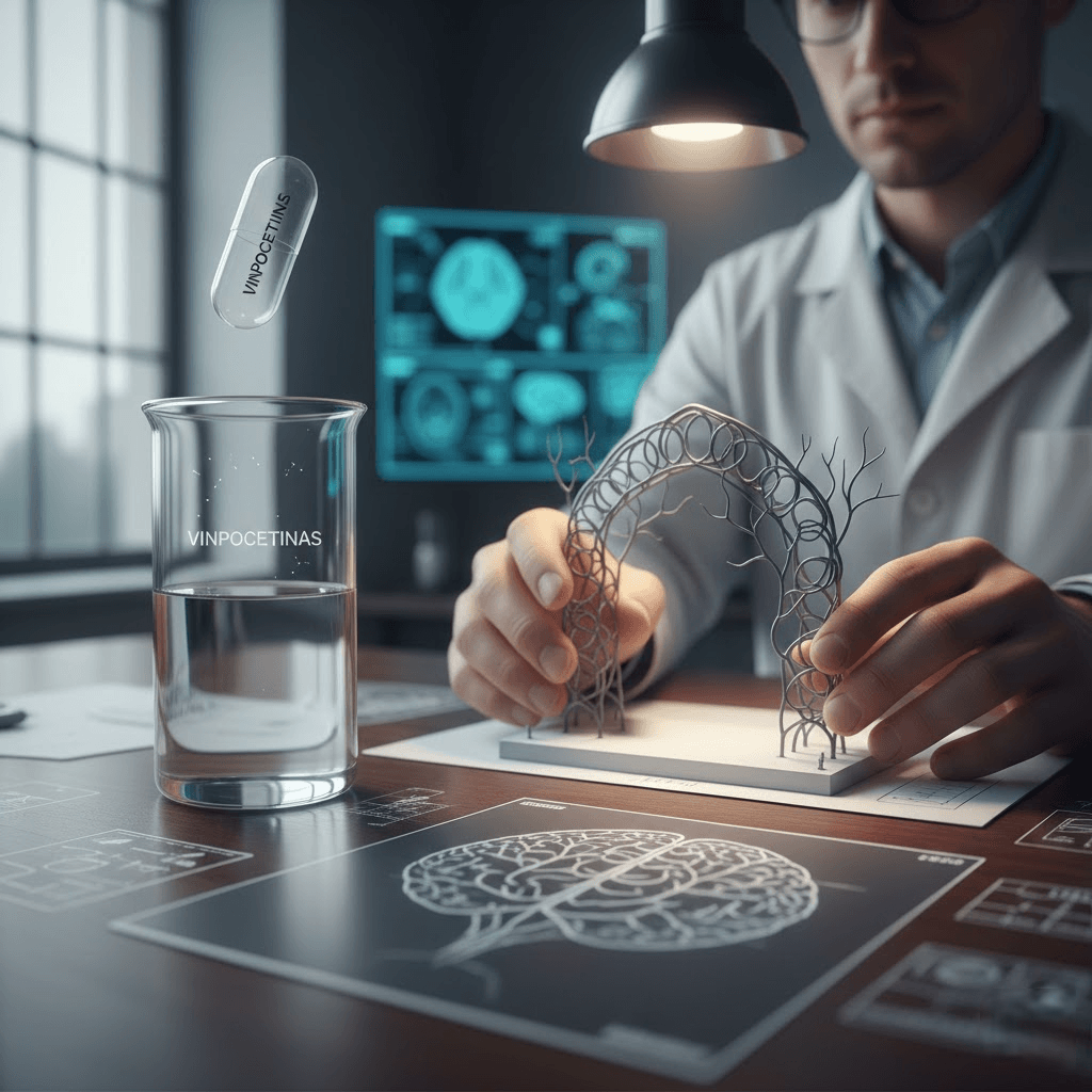 Vinpocetinas: Smegenų kraujotakos architektas
