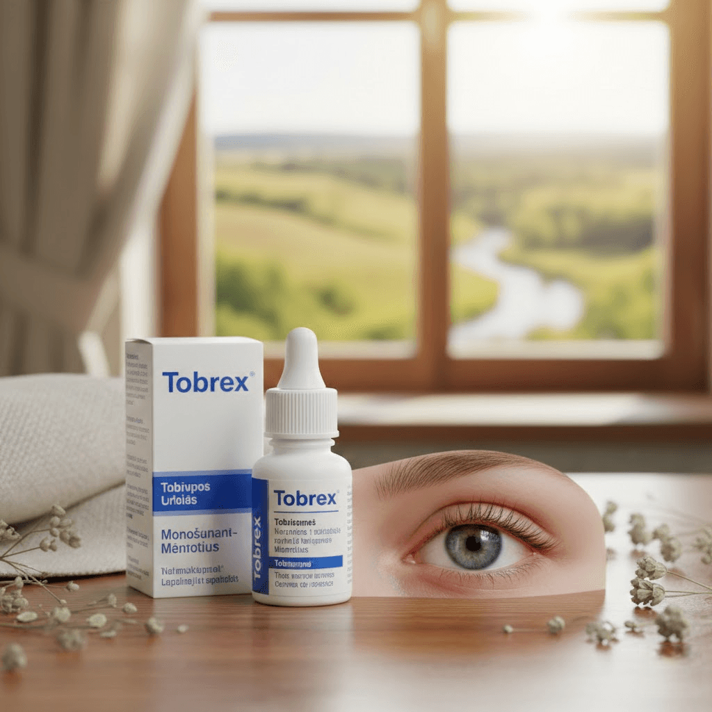 Tobrex: Kodėl šis vaistas yra pirmoji pagalba jūsų akims kovojant su infekcijomis?