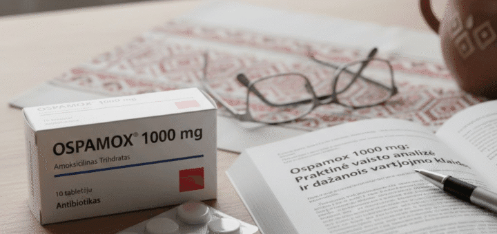 Ospamox 1000 mg: Praktinė vaisto analizė ir dažniausios vartojimo klaidos