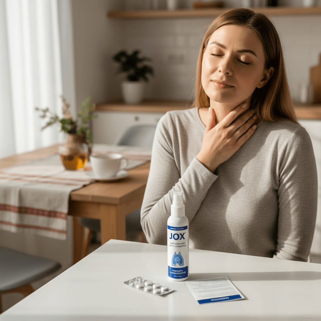 JOX – Jodo galia prieš gerklės uždegimą: Veikimas ir Naudojimas