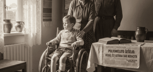 Poliomielito šešėlis: kodėl ši istorija dar nebaigta