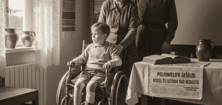 Poliomielito šešėlis: kodėl ši istorija dar nebaigta