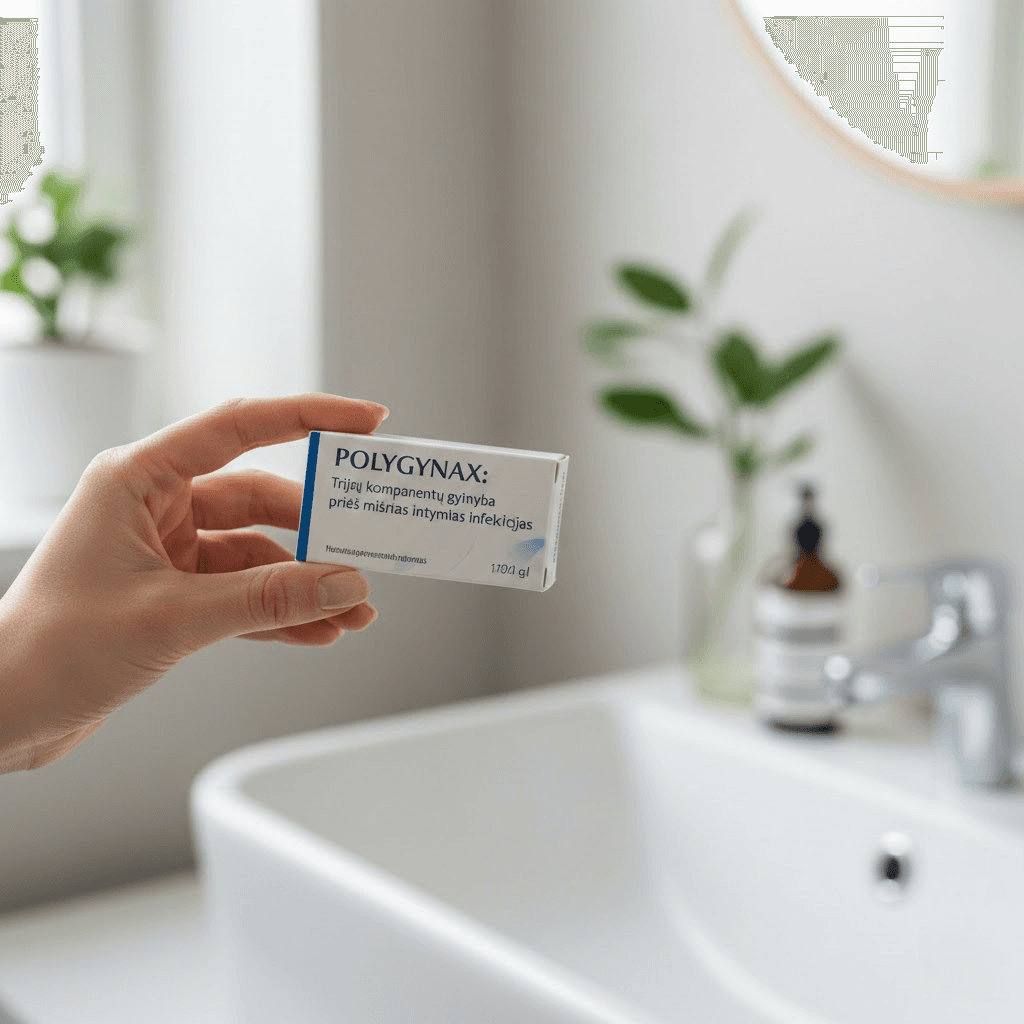 Polygynax: Trijų komponentų gynyba prieš mišrias intymias infekcijas