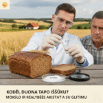 Kodėl duona tapo iššūkiu? Mokslo ir realybės akistata su glitimu