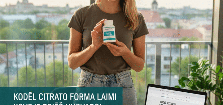 Diasporal Magnis: Kodėl Citrato Forma Laimi Kovoje Prieš Nuovargį