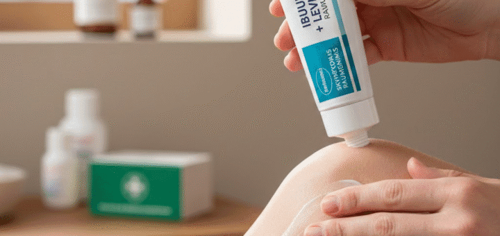 Skvarbus poveikis raumenims: Ibuprofeno ir levomentolio duetas jūsų vaistinėlėje