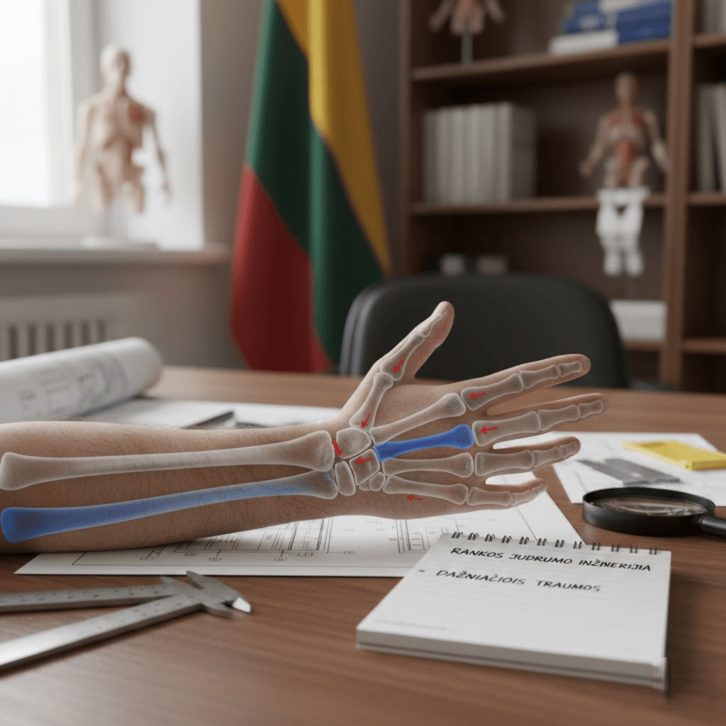 Stipinkaulis: Jūsų Rankos Judrumo Inžinerija ir Dažniausios Traumos