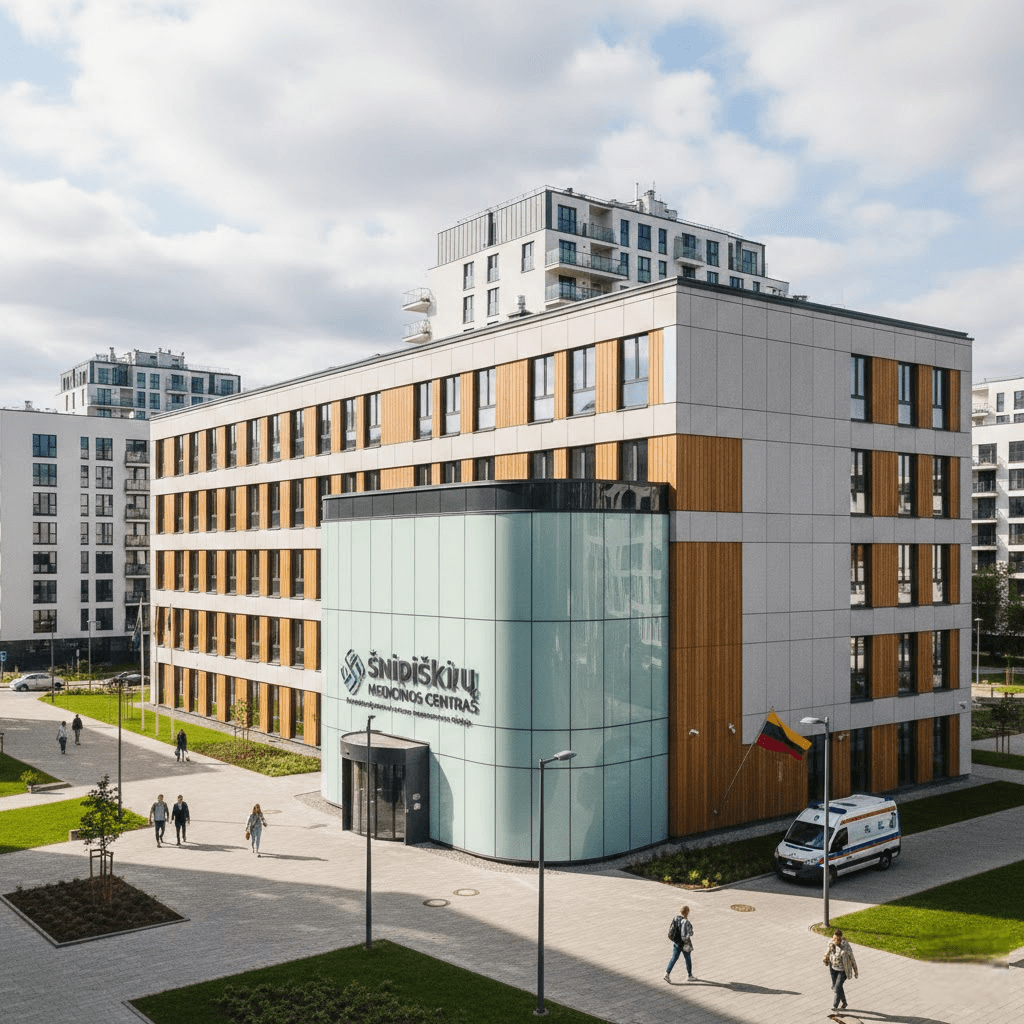 Šnipiškių medicinos centras: Kokybiška sveikatos priežiūra Vilniaus modernizmo širdyje