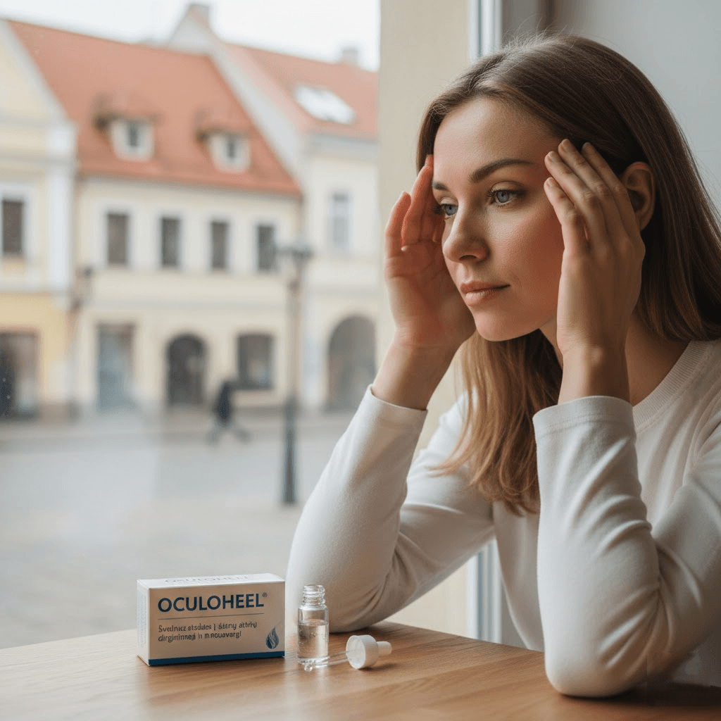 Oculoheel: Švelnus atsakas į aštrų akių dirginimą ir nuovargį