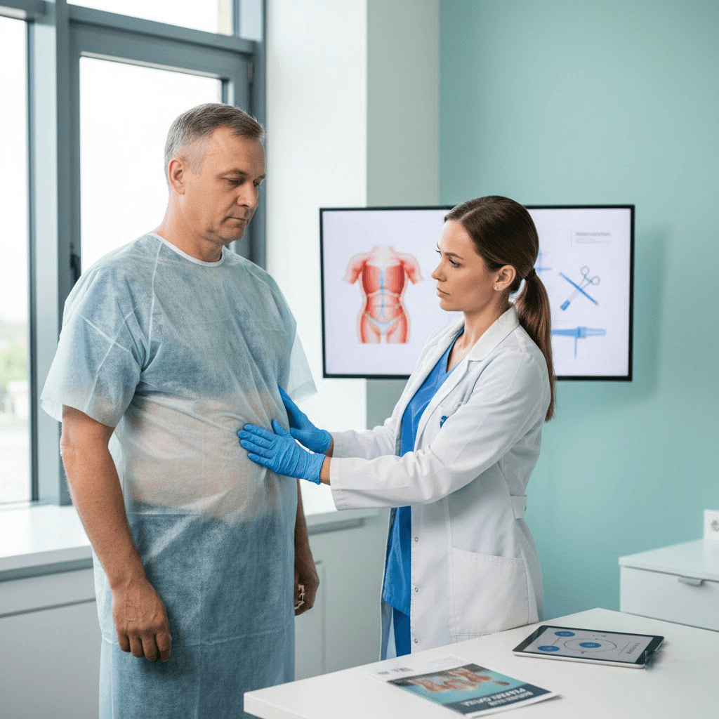 Pilvo išvarža: Kodėl delsti pavojinga ir kaip šiandien atrodo gydymas?