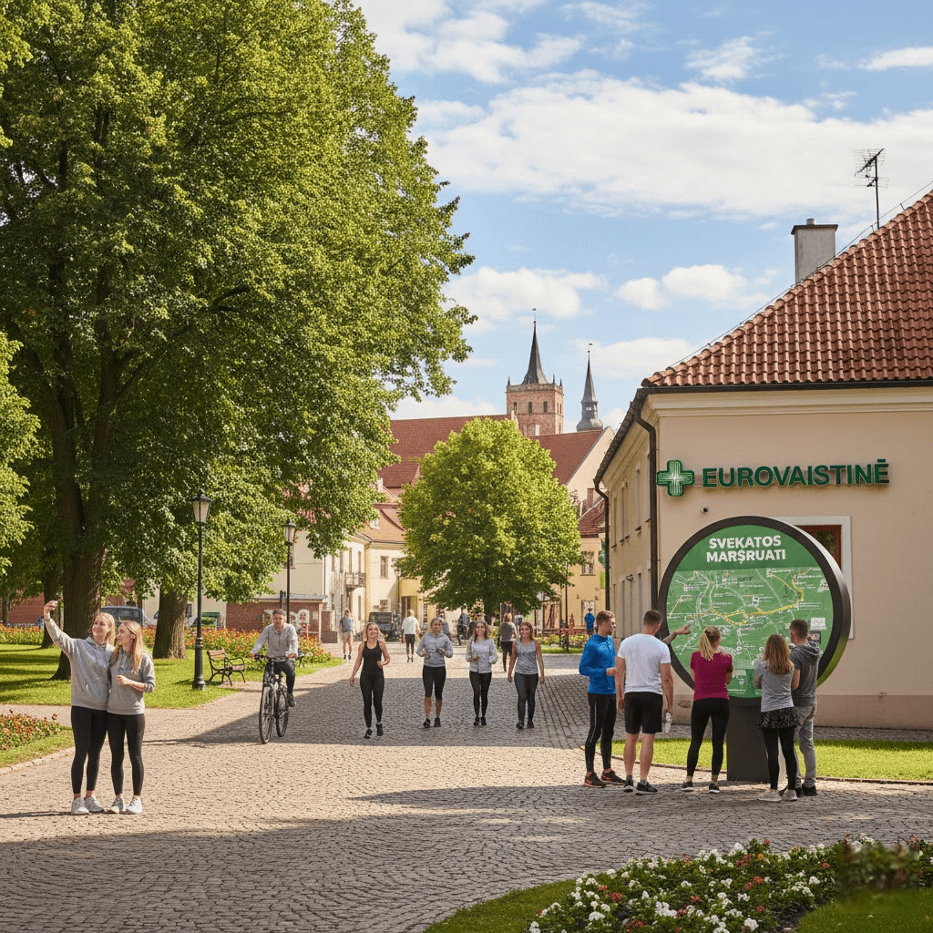 Kauno sveikatos maršrutai: Kur rasti artimiausią Eurovaistinę ir ką verta žinoti