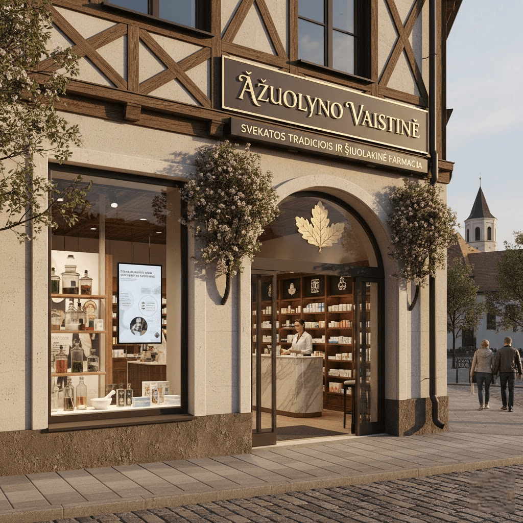 Ąžuolyno vaistinė: Sveikatos tradicijos ir šiuolaikinė farmacija