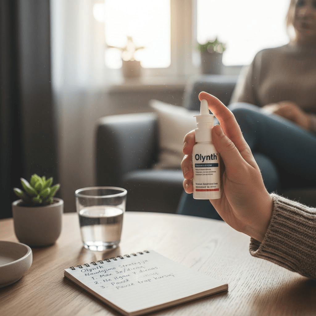 Olynth Naudojimo Strategija: Kaip Greitai Atgauti Kvėpavimą ir Išvengti Priklausomybės Olynth Naudojimo Strategija: Kaip Greitai Atgauti Kvėpavimą ir Išvengti Priklausomybės