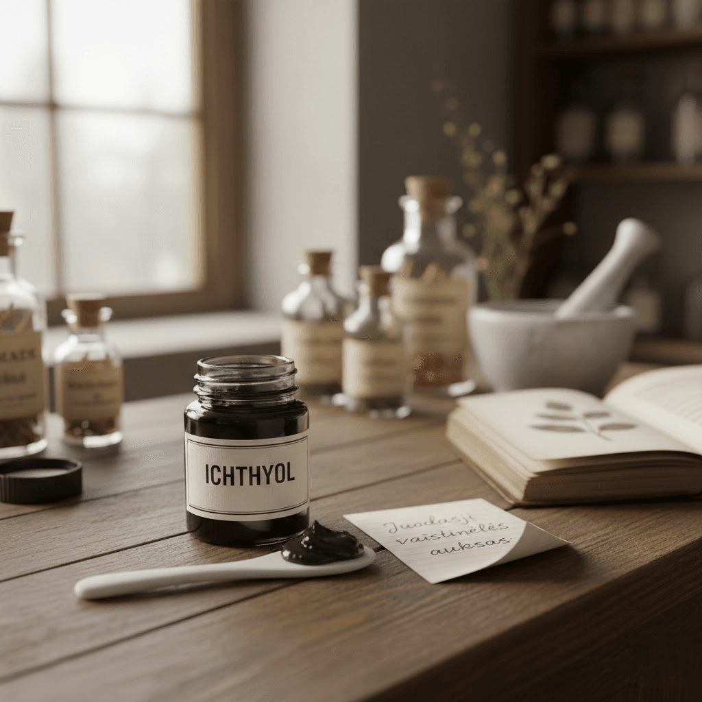 Juodasis vaistinėlės auksas: Kodėl ichtiolas vis dar neturi lygiaverčių konkurentų? Juodasis vaistinėlės auksas: Kodėl ichtiolas vis dar neturi lygiaverčių konkurentų?